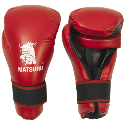 Matsuru Super Hand Karate Handschoenen - Rood