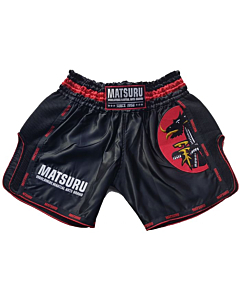 Kickboks Shorts Matsuru zwart/rood