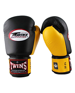 Twins Special BGVL 3 Bokshandschoenen - Zwart/Geel