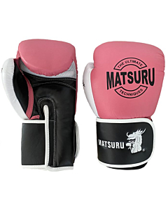 Matsuru Pattaya Bokshandschoenen - Roze/Wit