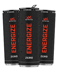 Energize! Suikervrije Energy Drank - Zwart